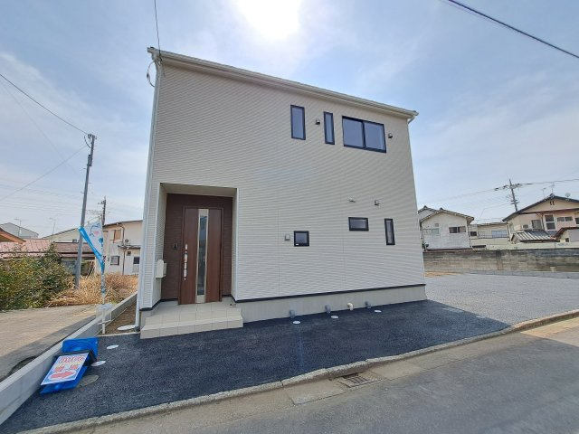 新築　桐生市元宿町第1　クレイドルガーデン　１号棟　の外観|現地写真　完成しました！ご内覧等、お気軽にお問合せください♪　							


