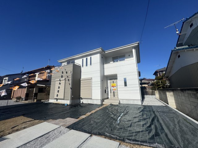 新築　太田市高林西町6期　１号棟の外観|現地写真　完成しました！物件のご内覧等、お気軽にお問合せください♪
