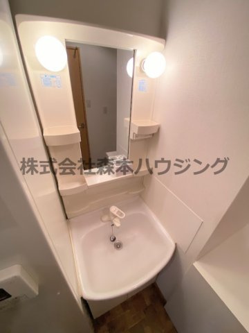 【独立洗面台】 | 　ナビ磐船 | 独立洗面化粧台付き