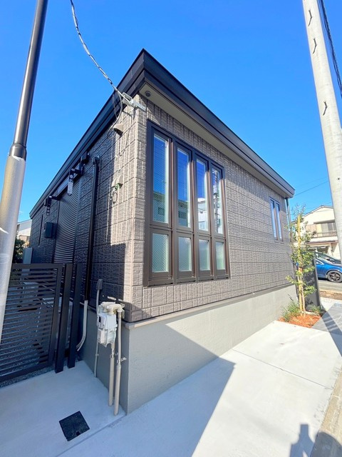 杉並区清水貸家の外観|★新築★平屋の戸建てタイプ★