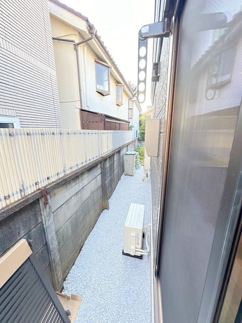 杉並区清水貸家の展望