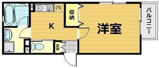 【間取り】 | Espoir東寺
