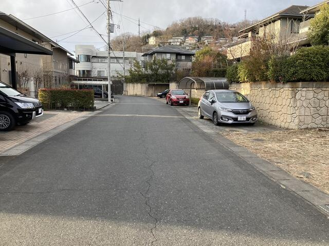 桐生市堤ヒルズ内分譲地