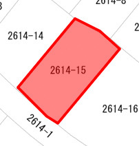桐生市堤ヒルズ内分譲地