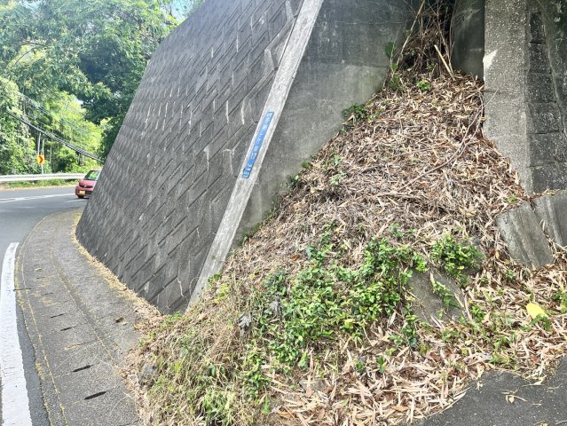 熊本市北区弓削1丁目売地の前面道路含む現地写真