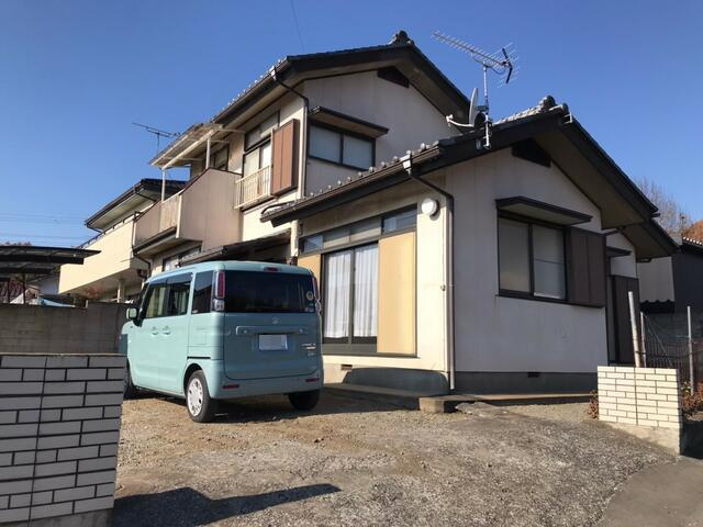 桐生市川内小学校近くの中古戸建の外観