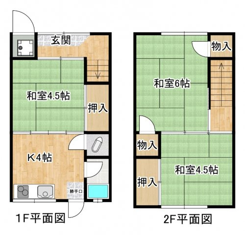 さくら荘の間取り