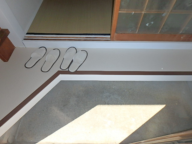 さくら荘の玄関