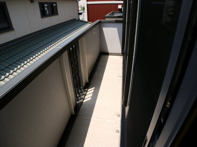 アルスクレストⅠのバルコニー