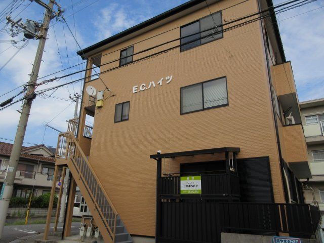 E.Cハイツの外観