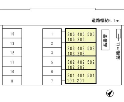 【区画図】 | エスタシオン高石