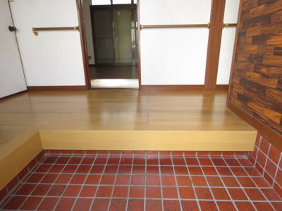 【玄関】 | 川越市霞ヶ関北1丁目　4SDK　戸建て貸家