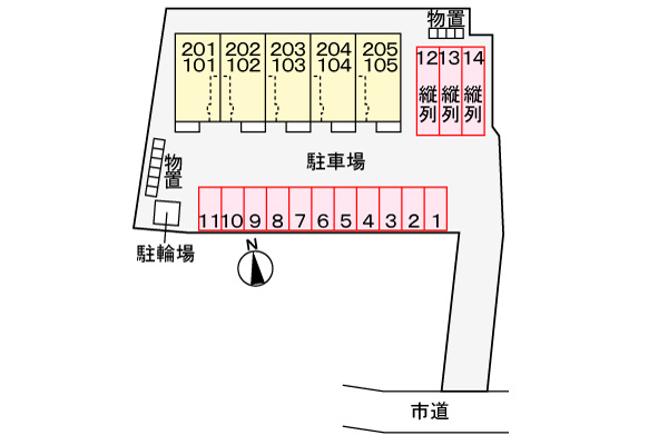 さくら　Ⅲの駐車場|駐車場