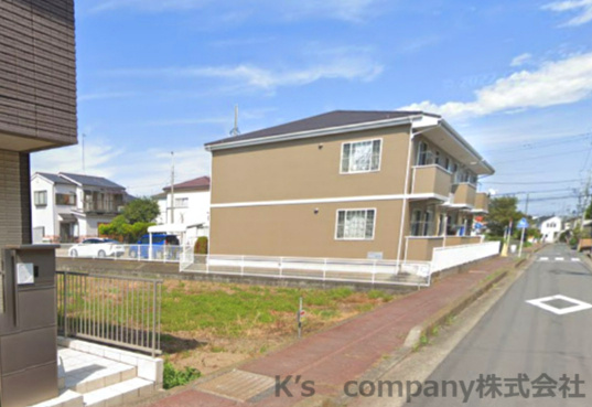 ◎高座郡寒川町一之宮9丁目　建築条件無し　売地　区画2の前面道路含む現地写真