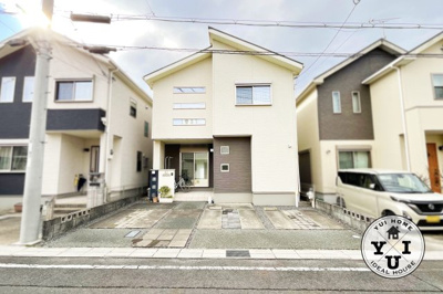 【外観】 | 大津市大萱４丁目　中古戸建 | 最寄り駅は、JR『瀬田駅』徒歩14分。大阪まで乗車1時間。京都まで乗車17分。通勤通学やお出かけの際にとても便利