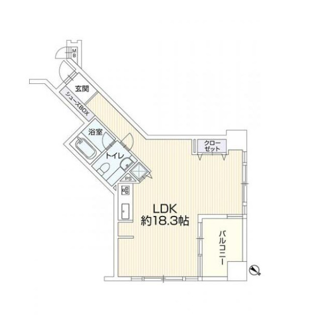 クレアウォーターマークの区画図