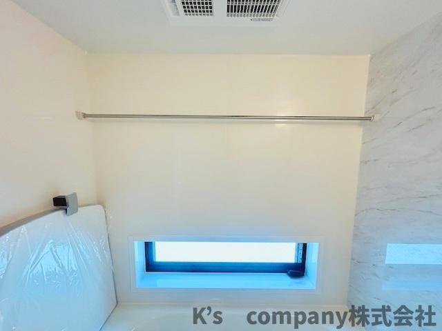 茅ヶ崎市今宿　新築戸建　2号棟の設備|長雨の続く時期の洗濯物の心配を解消できる浴室乾燥機付き◇