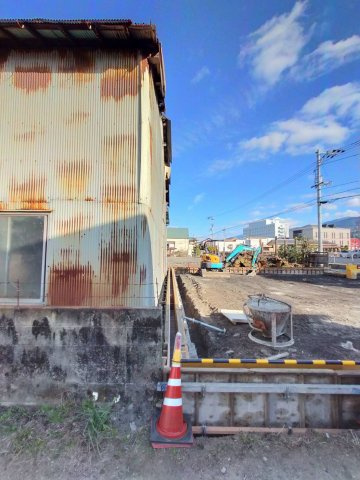 売土地の外観