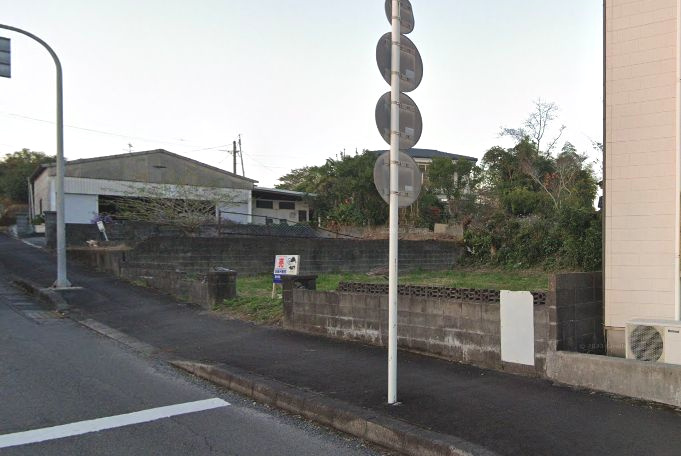 曽於市末吉町諏訪方の売地の外観