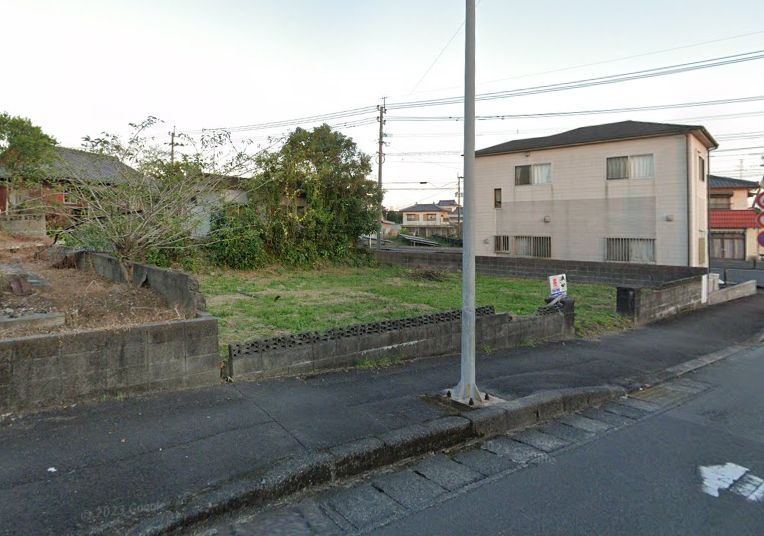 曽於市末吉町諏訪方の売地の外観