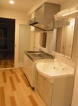 アバンサハウスの洗面所