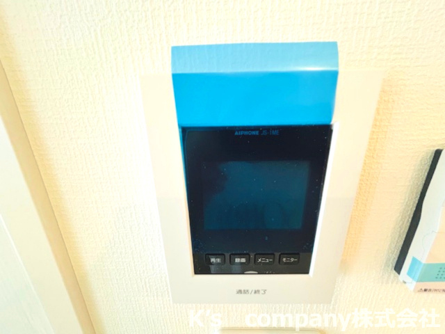 茅ヶ崎市今宿　新築戸建　3号棟のセキュリティ|モニター付きインターフォンで防犯面も安心☆