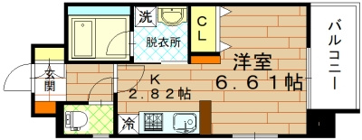 ベラジオ京都神泉苑の間取り