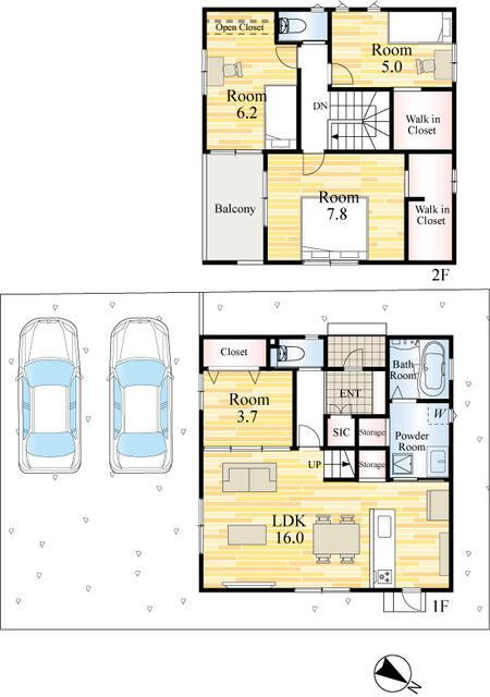 サンコート　鞍手郡鞍手町中山の間取り| 