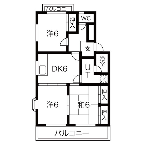 【間取り】 | GREEN HOUSE TSURUTA