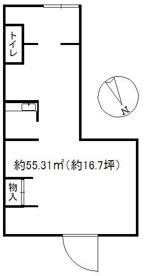 駅前 店舗 グリーンスクエア１番館　1階の間取り