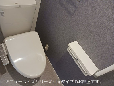 【トイレ】 | ハレレア | 落ち着いた色調のトイレです