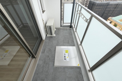 【バルコニー】 | セレニテ東三国ミラク | お洗濯にも便利なバルコニー付き