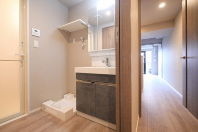 【洗面所】 | RJRプレシア南堀江 | 使いやすい洗面所です