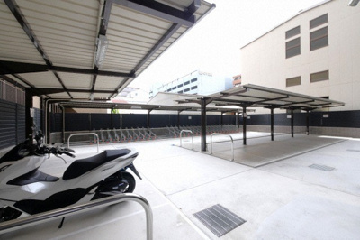 【その他共用部分】 | レジュールアッシュアーバンイール | 駐輪場です