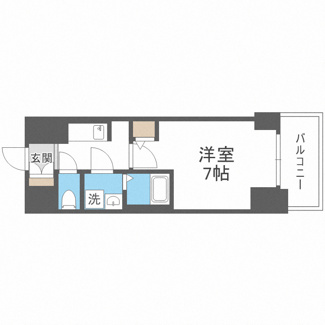 【間取り】 | S-RESIDENCE福島Alovita