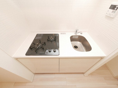 【キッチン】 | S-RESIDENCE福島Alovita | コンパクトなキッチンで掃除もラクラク