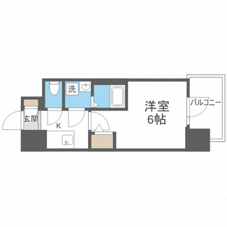 【間取り】 | エスリード弁天町グランツ