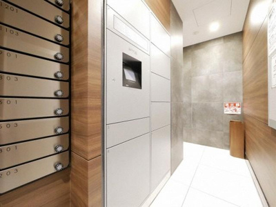 【その他共用部分】 | エスリード新大阪ザ・マーク | 宅配ボックスもあります