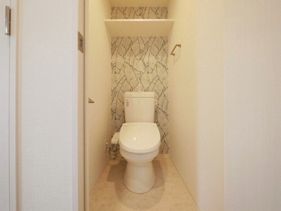 【トイレ】 | エスリード新大阪ザ・マーク | 落ち着いた空間のトイレです