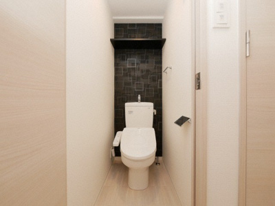 【トイレ】 | サムティ夕凪LUKSUS | 落ち着いた空間のトイレです