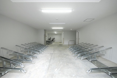 【その他共用部分】 | ワールドアイ大阪城EASTアドバンス | 駐輪場です