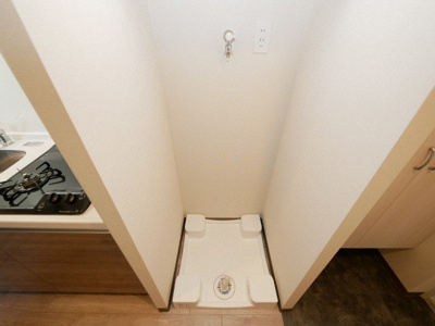 【設備】 | Quintet JOTONOE | 洗濯機置き場です