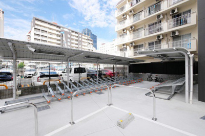 【その他共用部分】 | アーバネックス梅田中崎町Ⅱ | 駐輪場です