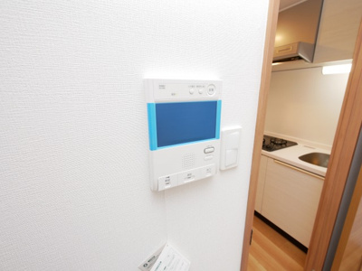 【セキュリティ】 | ララプレイス京町堀プロムナード | モニター付きインターホンです