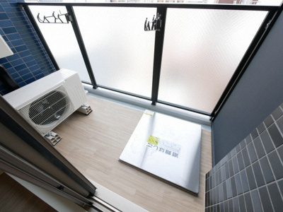 【バルコニー】 | プレサンス立売堀ベルヴィル | お洗濯にも便利なバルコニー付き