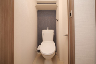 【トイレ】 | エスリード難波ザ・ブライト | 清潔感のあるトイレです