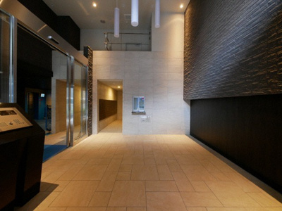 【ロビー】 | エスリード難波ザ・ゲート | 落ち着いたロビーです