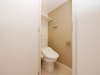 【トイレ】 | エスリード難波ザ・ゲート | ゆったりとした空間のトイレです