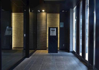 【エントランス】 | プレサンス難波駅前 | ゆとりのあるエントランスです