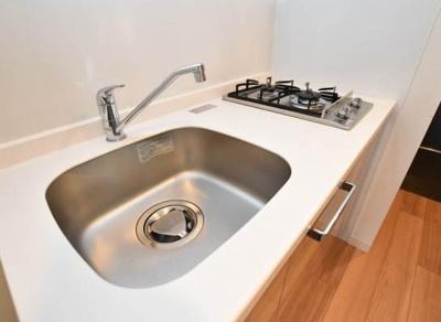 【キッチン】 | プレサンス難波駅前 | お料理しやすいキッチンです